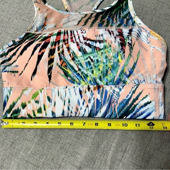 Fabletics Marcia Sports Bra In Marbella Tropical Floral Print Small - Picture 11 of 11